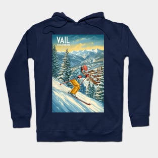 Vail Colorado Ski Hoodie